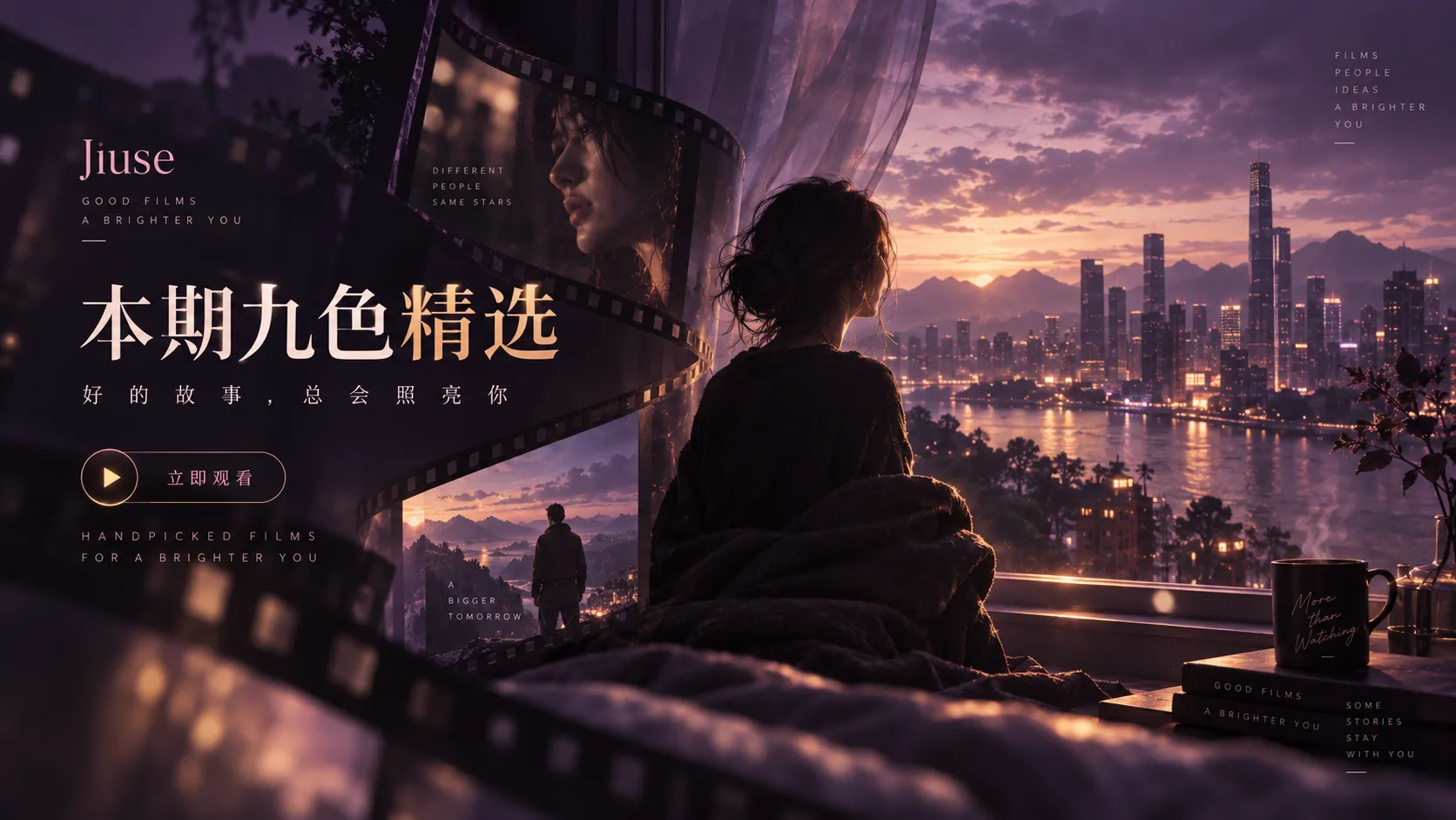 两人对话场景的中景构图
